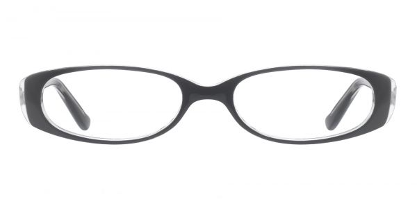 Venetia Oval Prescription Glasses - Black