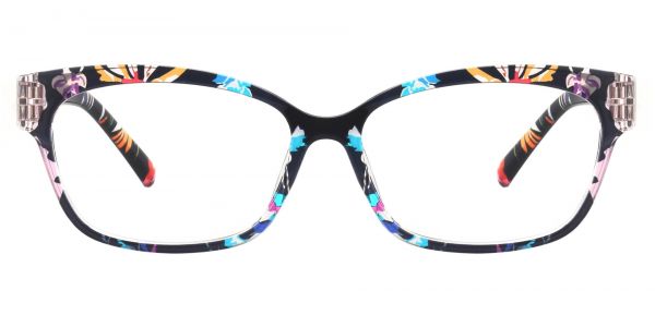 Adele Cat-Eye Prescription Glasses - Floral