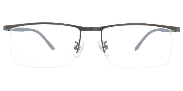 Forrest Rectangle Prescription Glasses - Gray