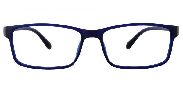 Candice Rectangle Prescription Glasses - Blue