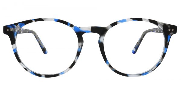 Dormont Round Prescription Glasses - Blue