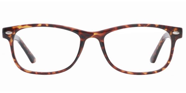 Village Rectangle Prescription Glasses - Tortoise