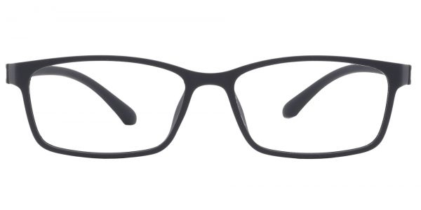 Wichita Rectangle Prescription Glasses - Black