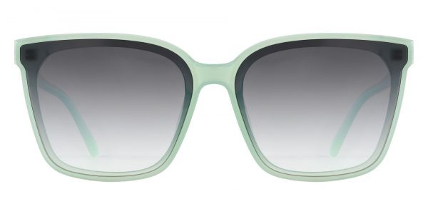 Colleen Square Prescription Glasses - Green