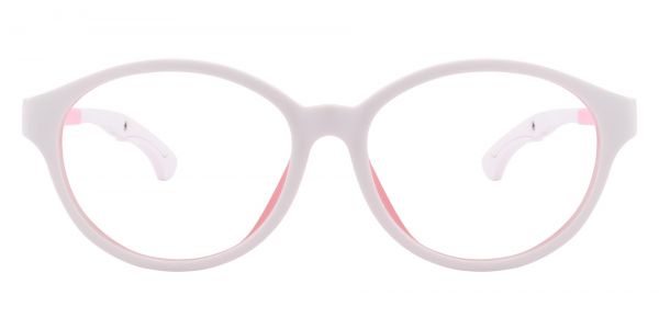 Utopia Oval Prescription Glasses - White