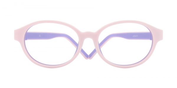 Sweeny Oval Prescription Glasses - Pink