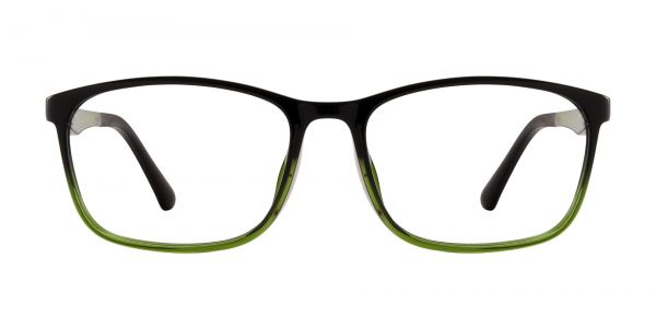 Ingram Rectangle Prescription Glasses - Green