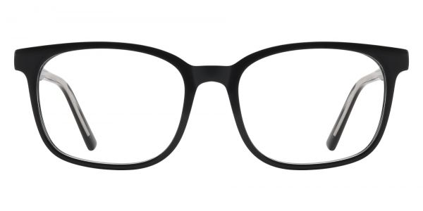 Windsor Rectangle Prescription Glasses - Black