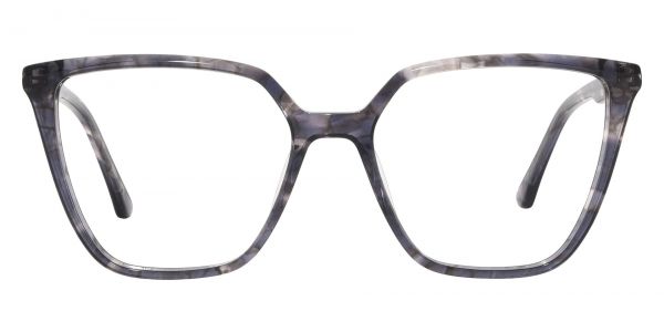 Chantilly Geometric Prescription Glasses - Gray