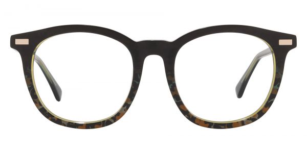 Cider Square Prescription Glasses - Floral