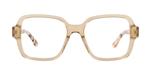 Regina Square Prescription Glasses - Brown